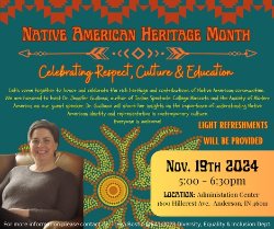 Native American Heritage Month: Celebrating Respect, Culture & Education